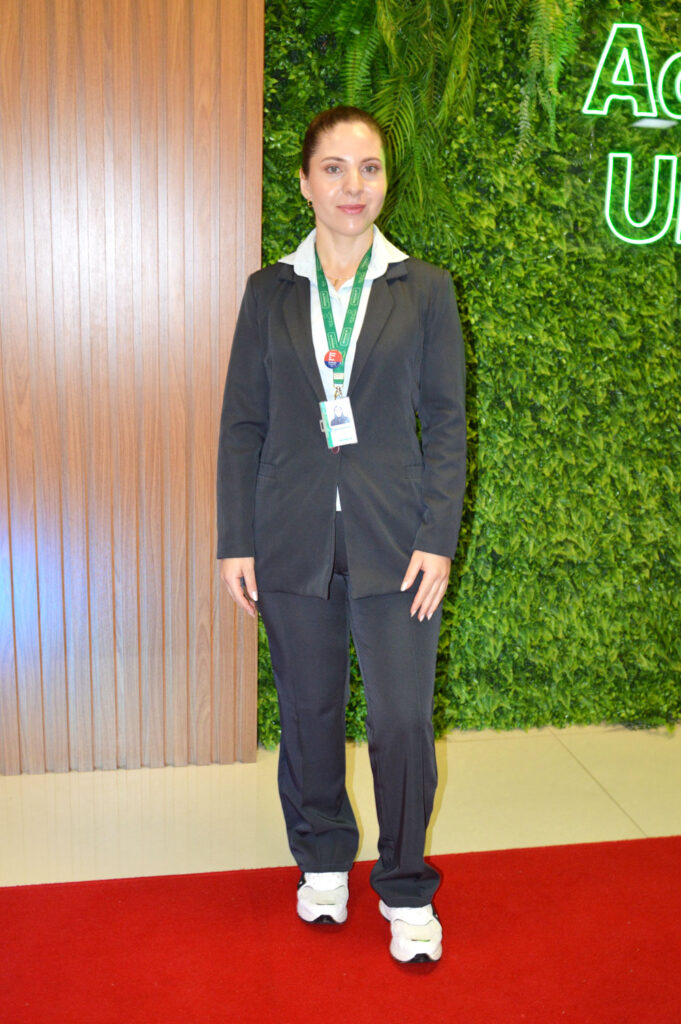 Uniforme da recepção do Hospital, Centro de Diagnóstico por Imagem e Laboratório